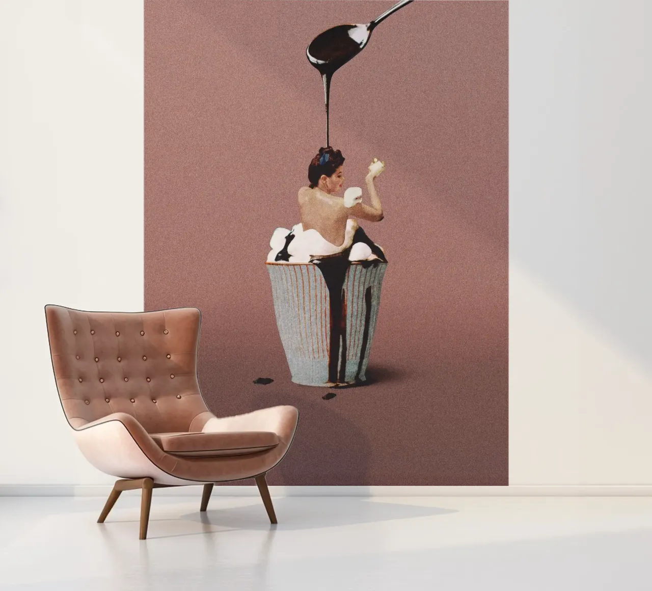 Maarten Leon - Faits l'un pour l'autre papier peint photo de mix mate