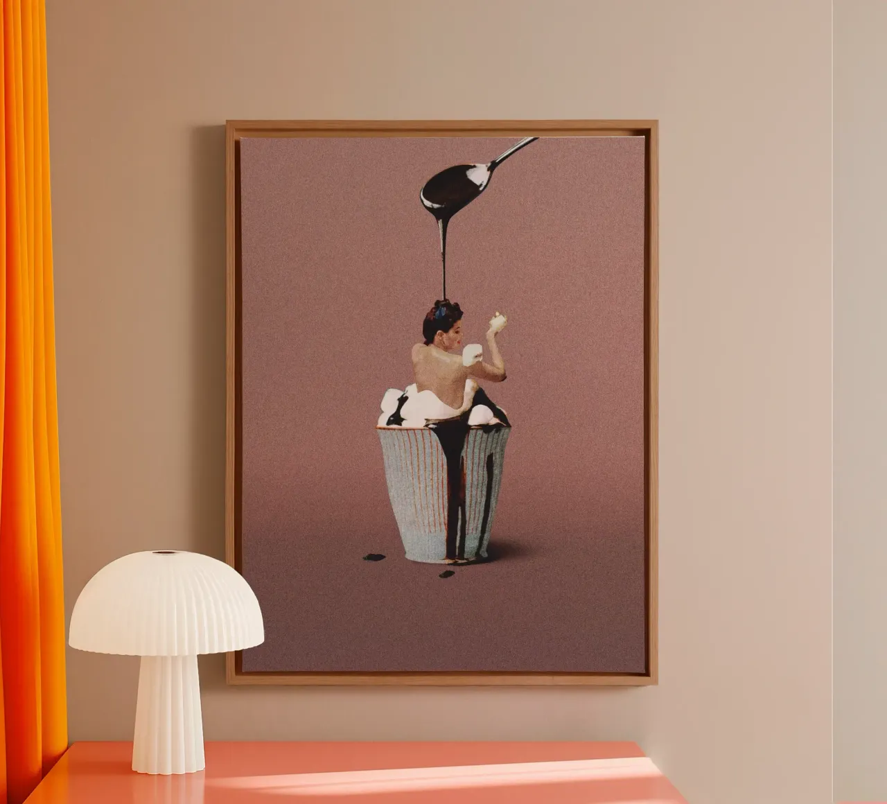 Maarten Leon - Fatti l'uno per l'altro tela da mix mate