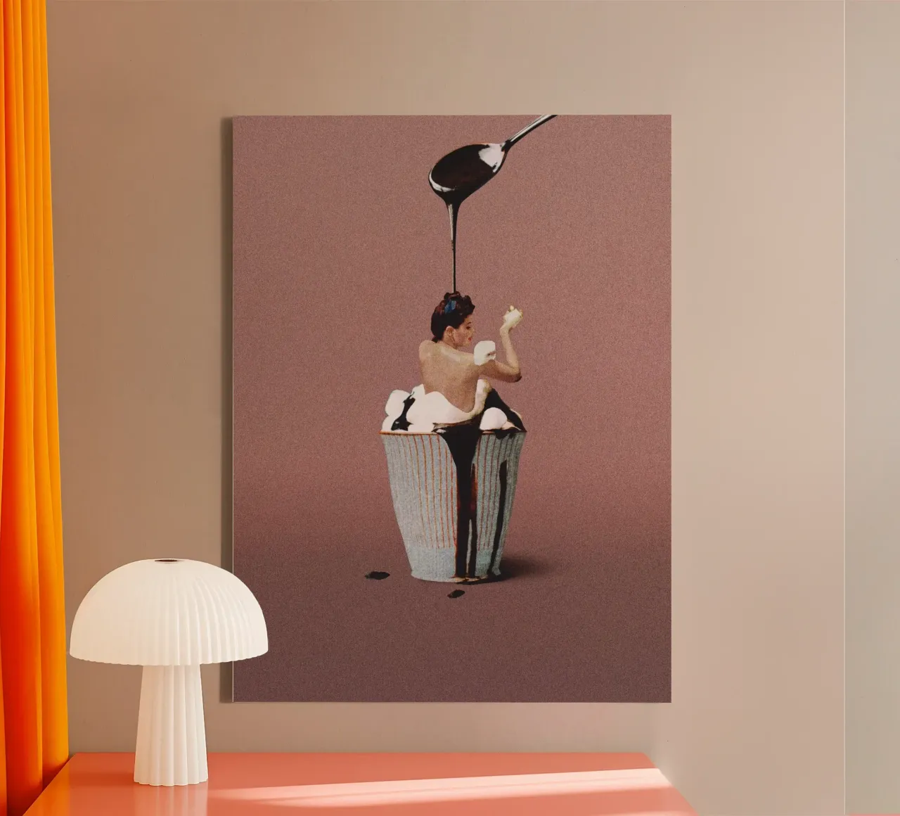 Maarten Leon - Fatti l'uno per l'altro tela da mix mate