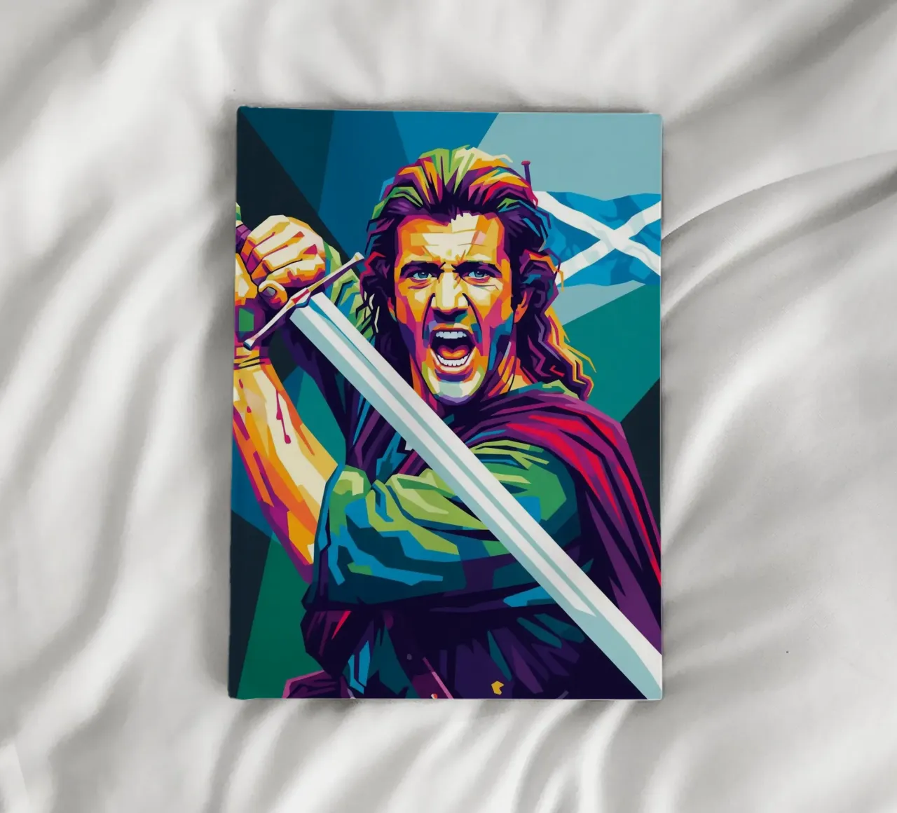 Mel Gibson - Braveheart #6 notebook by Hantamrata