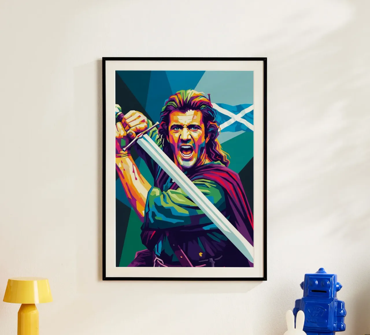 Mel Gibson - Braveheart #6 poster da Hantamrata