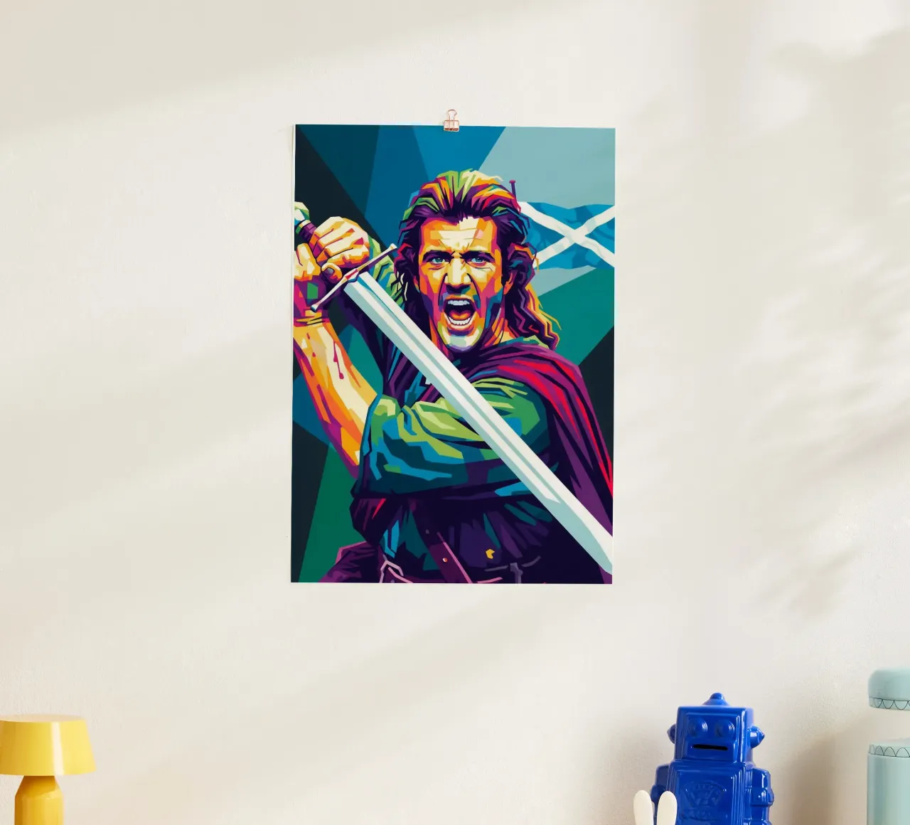 Mel Gibson - Braveheart #6 poster da Hantamrata