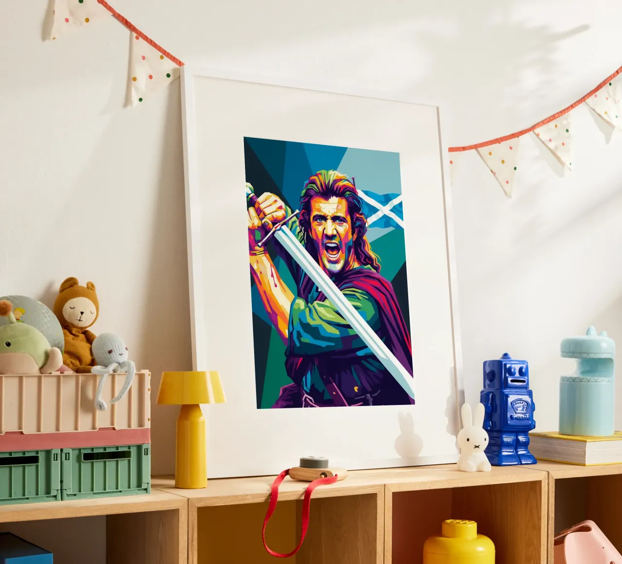 Mel Gibson - Braveheart #6 poster da Hantamrata