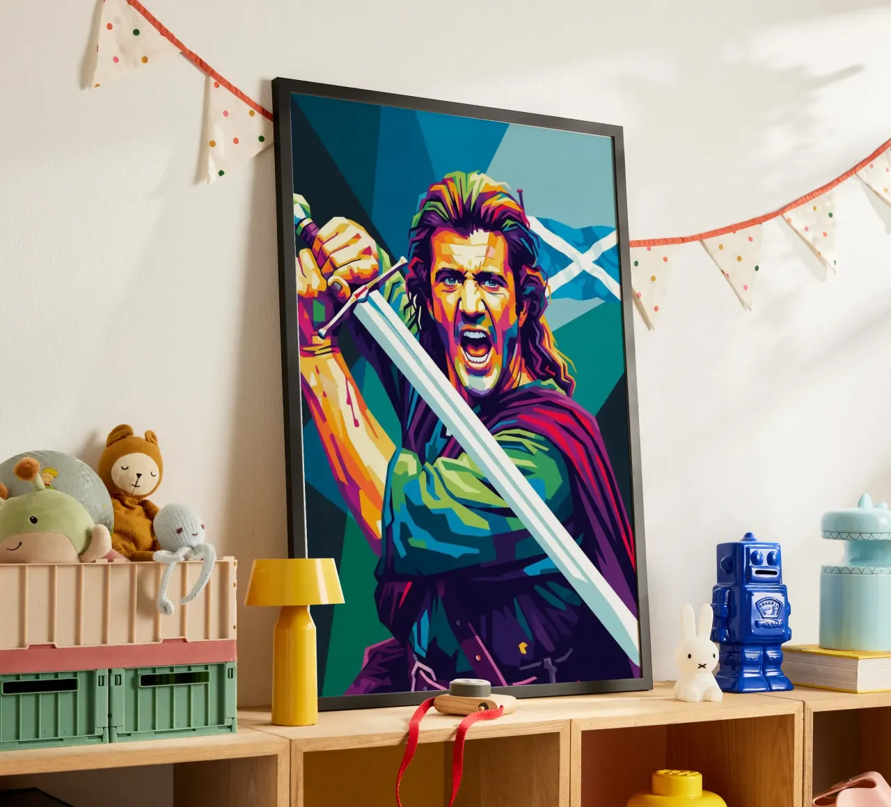 Mel Gibson - Braveheart #6 poster da Hantamrata