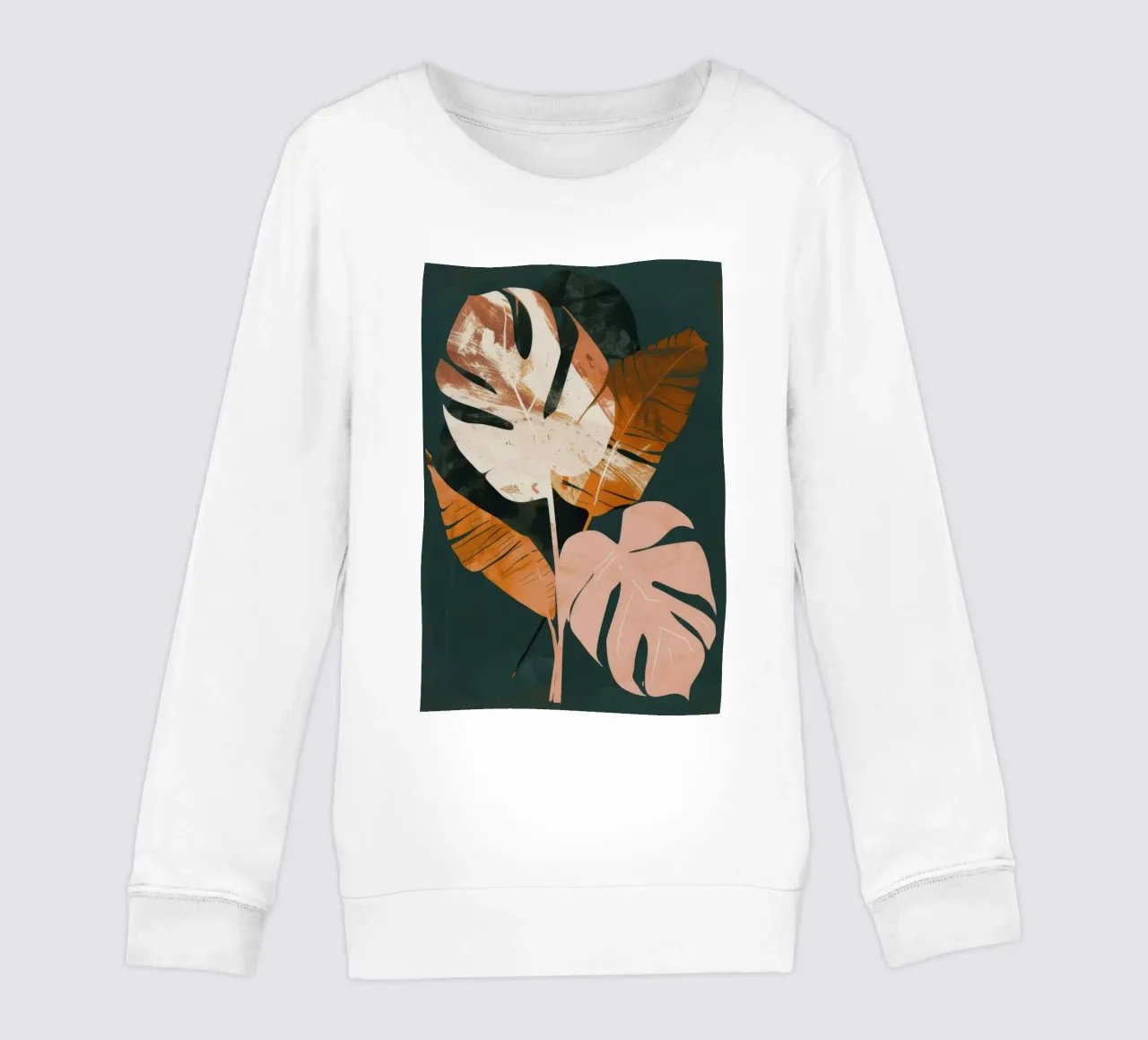 Jungle Leafs kids sweatshirt by treechild