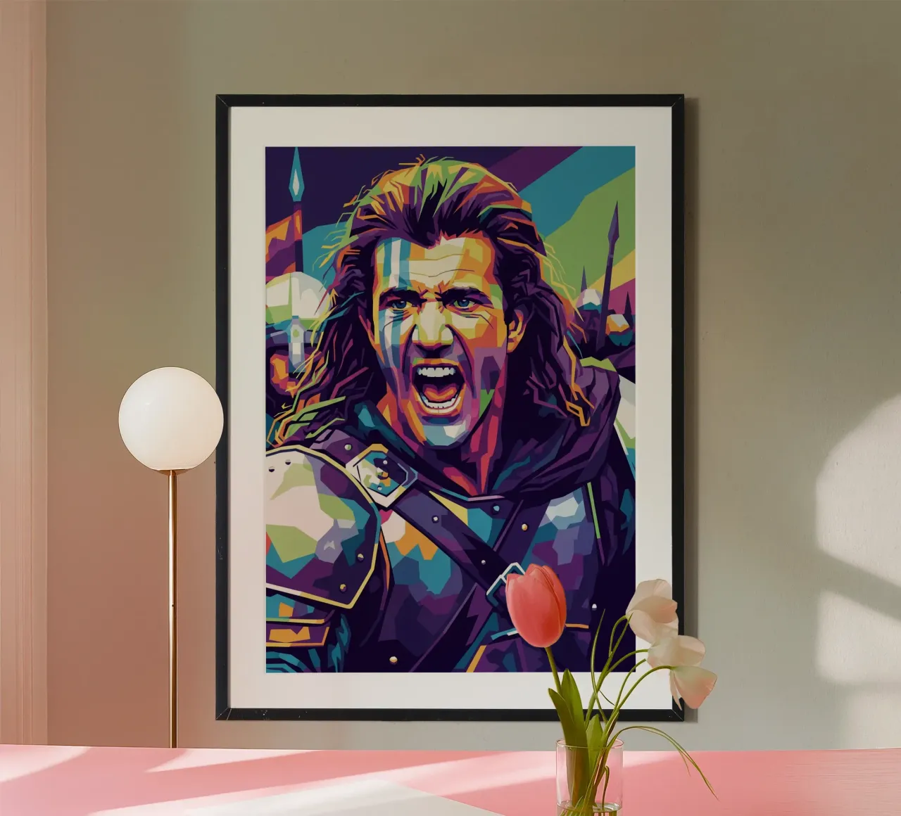 Mel Gibson - Braveheart #7 poster da Hantamrata