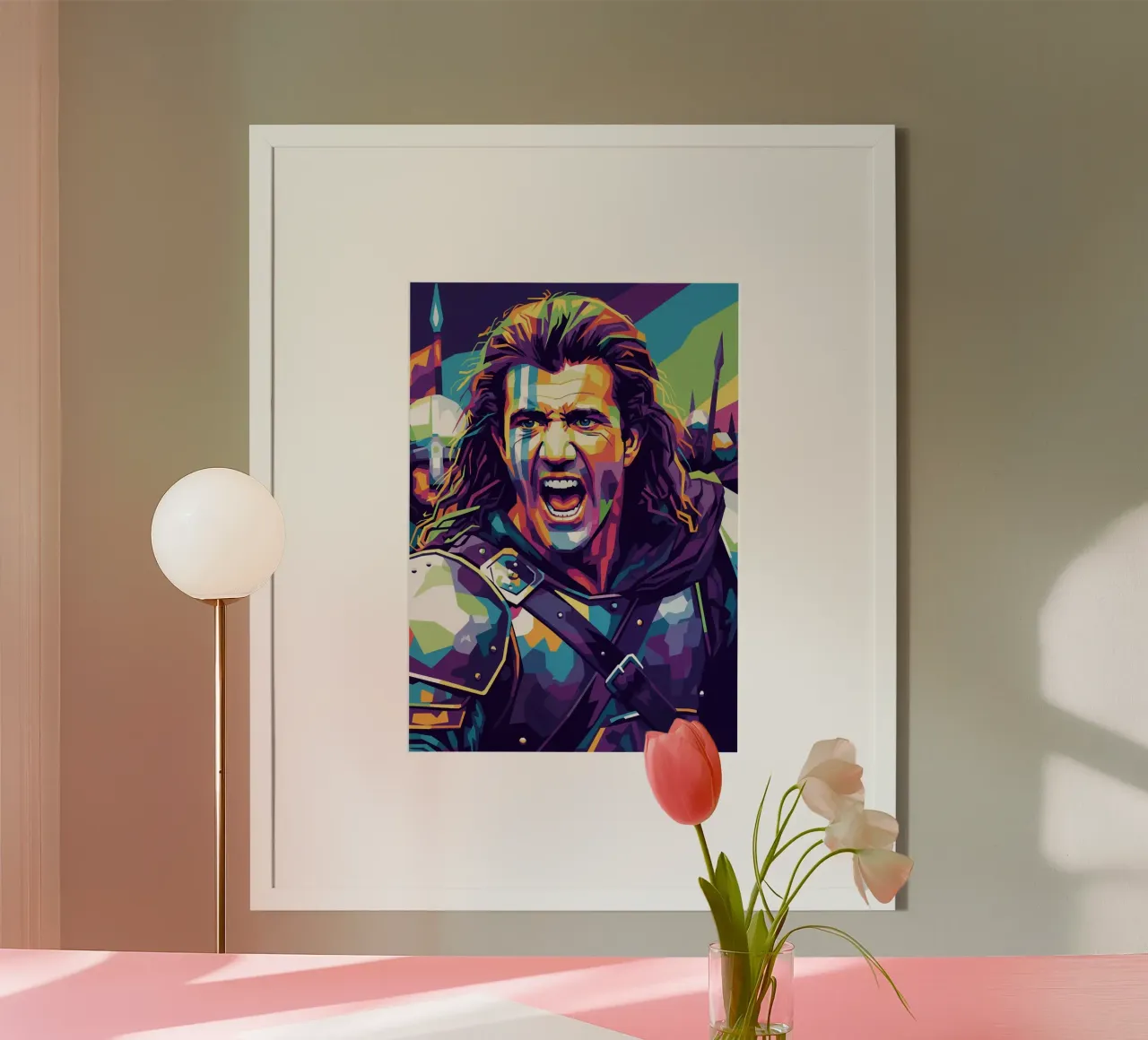 Mel Gibson - Braveheart #7 poster da Hantamrata