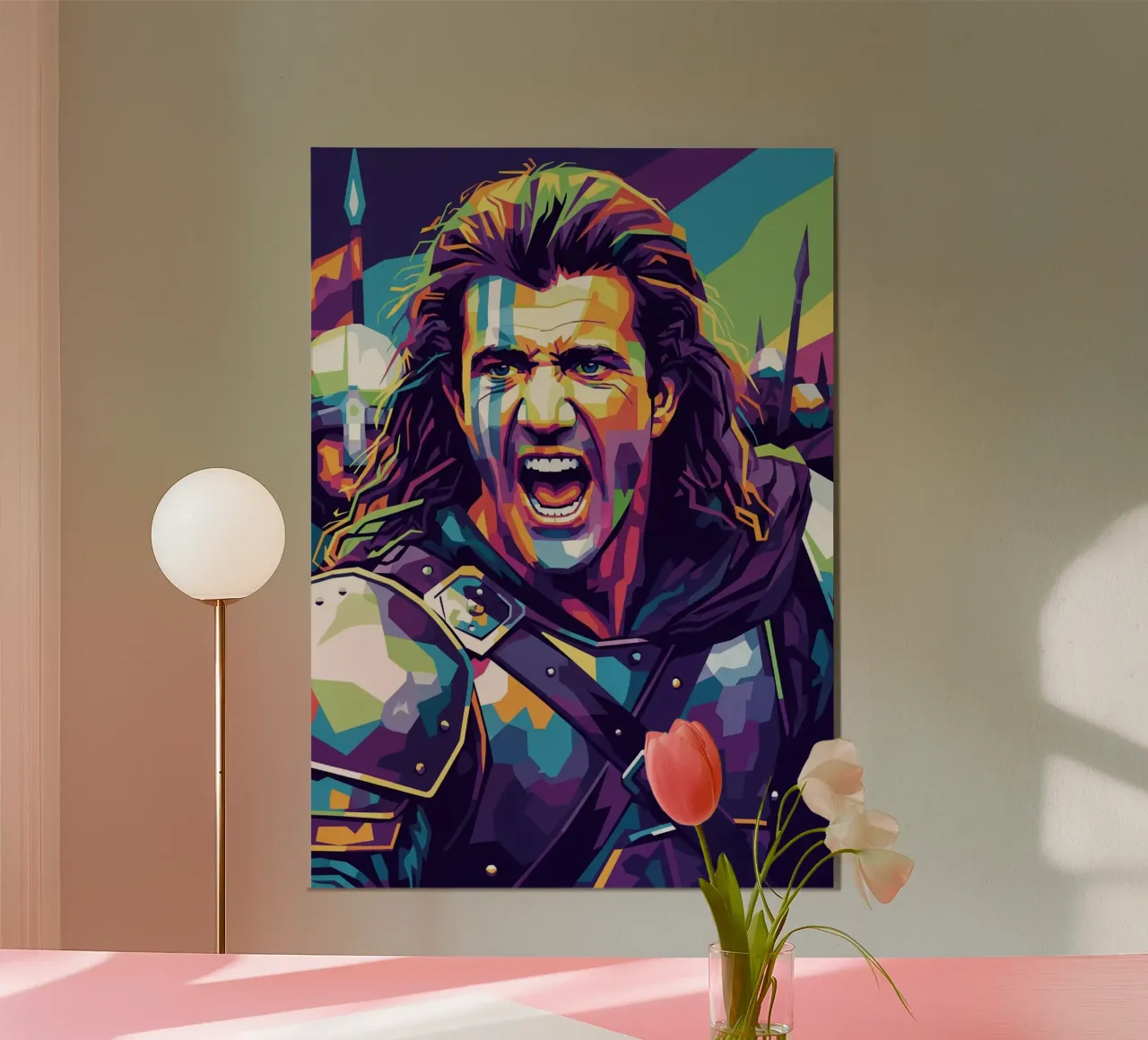 Mel Gibson - Braveheart #7 poster da Hantamrata