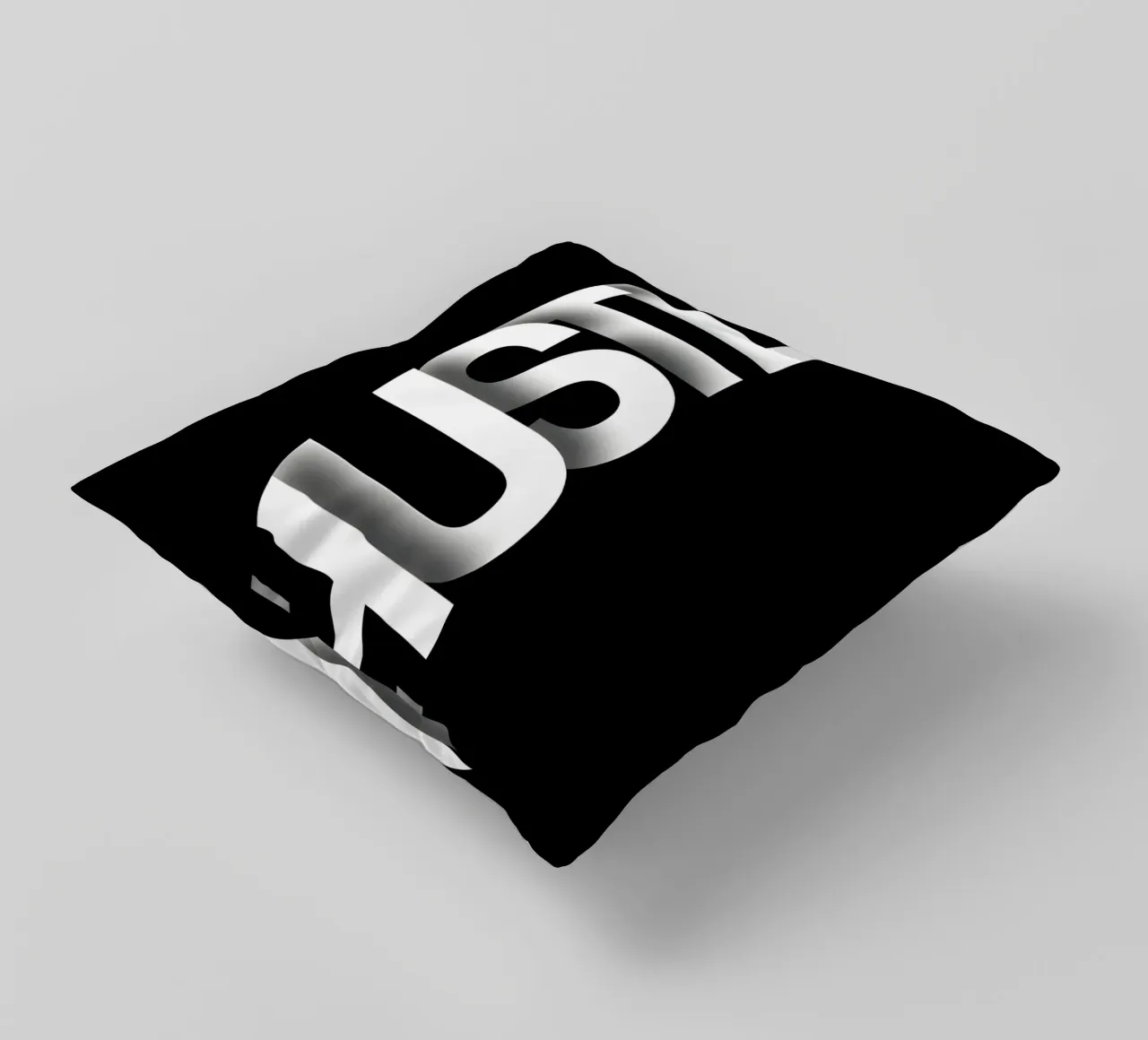 HUSTLE cuscino da Type & Tape