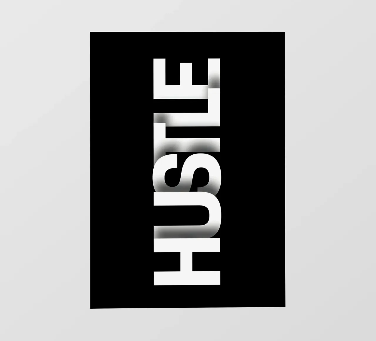 HUSTLE telo in pvc da Type & Tape