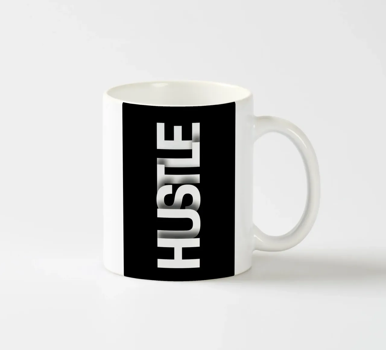 HUSTLE tazza in ceramica da Type & Tape
