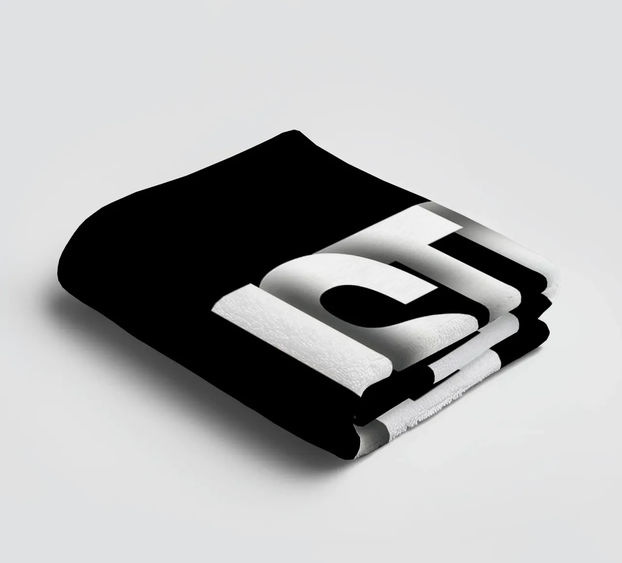 HUSTLE asciugamano da bagno da Type & Tape