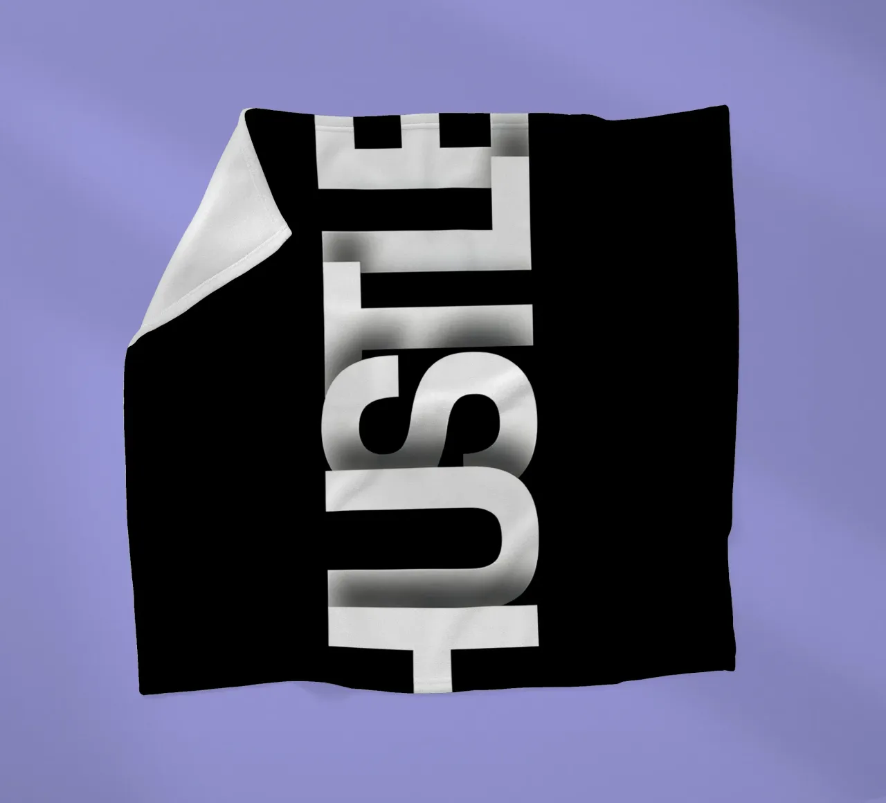 HUSTLE coperta in pile da Type & Tape