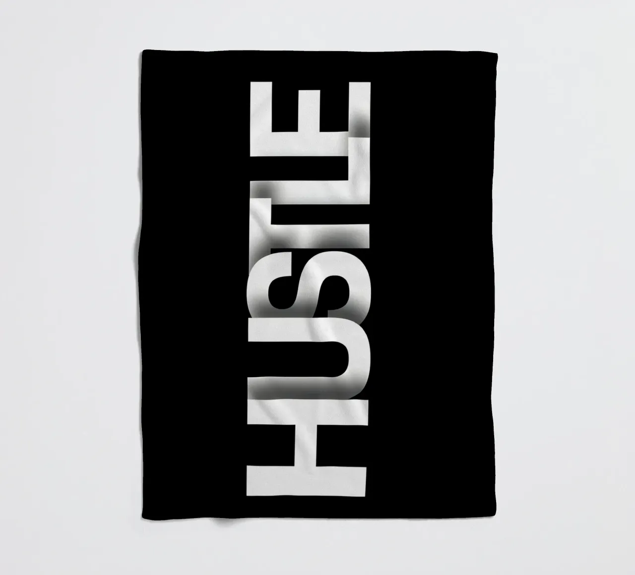 HUSTLE coperta in pile da Type & Tape