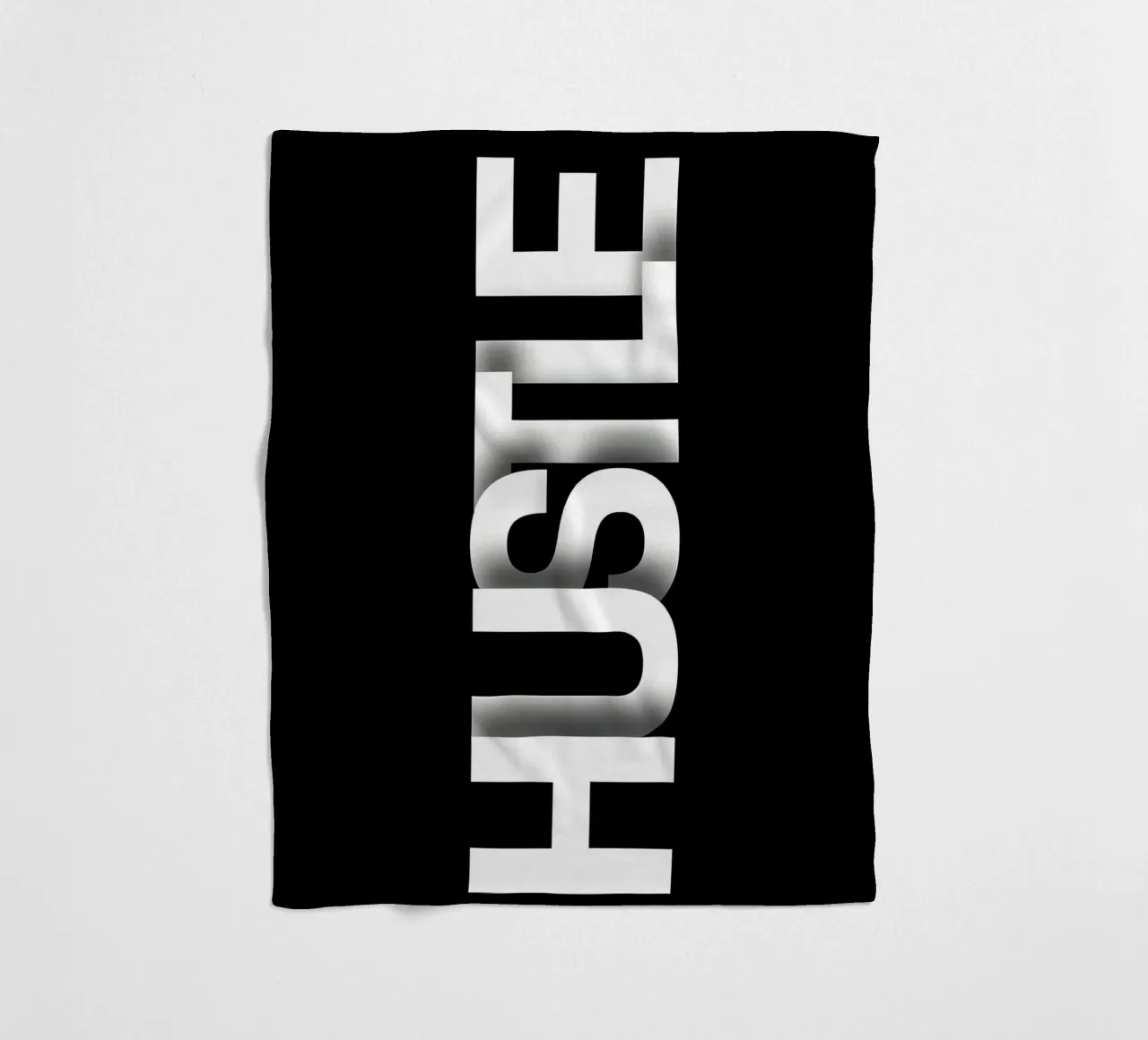 HUSTLE coperta in pile da Type & Tape