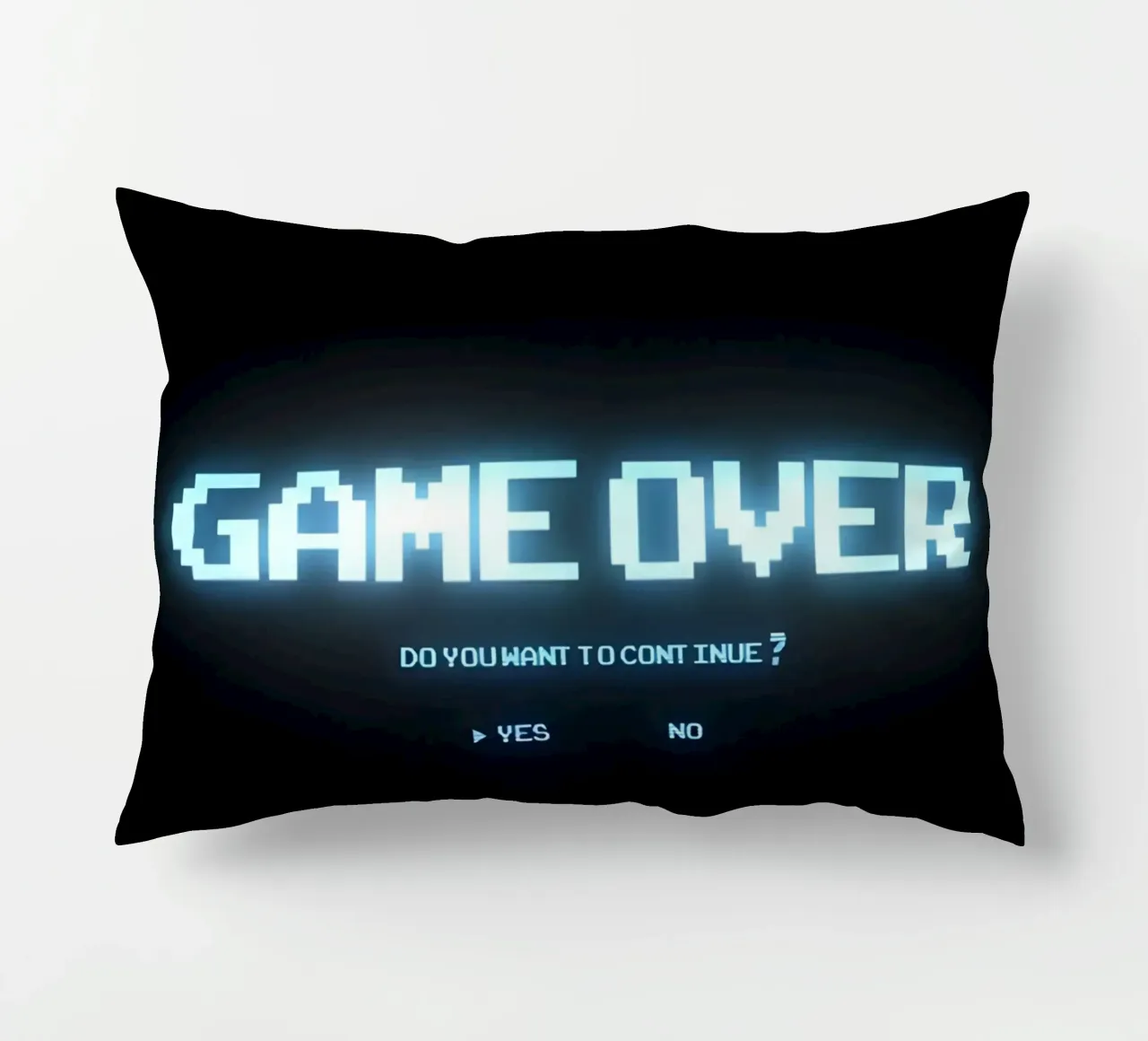 'GAME OVER' cuscino da Type & Tape