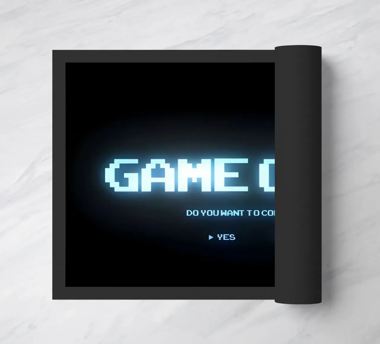 'GAME OVER' zerbino da Type & Tape