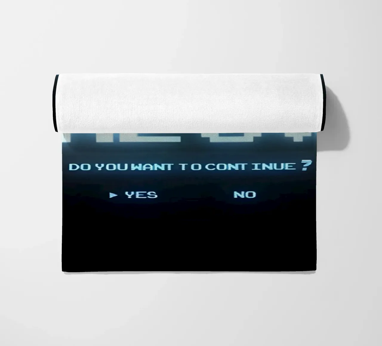 'GAME OVER' telo mare da Type & Tape