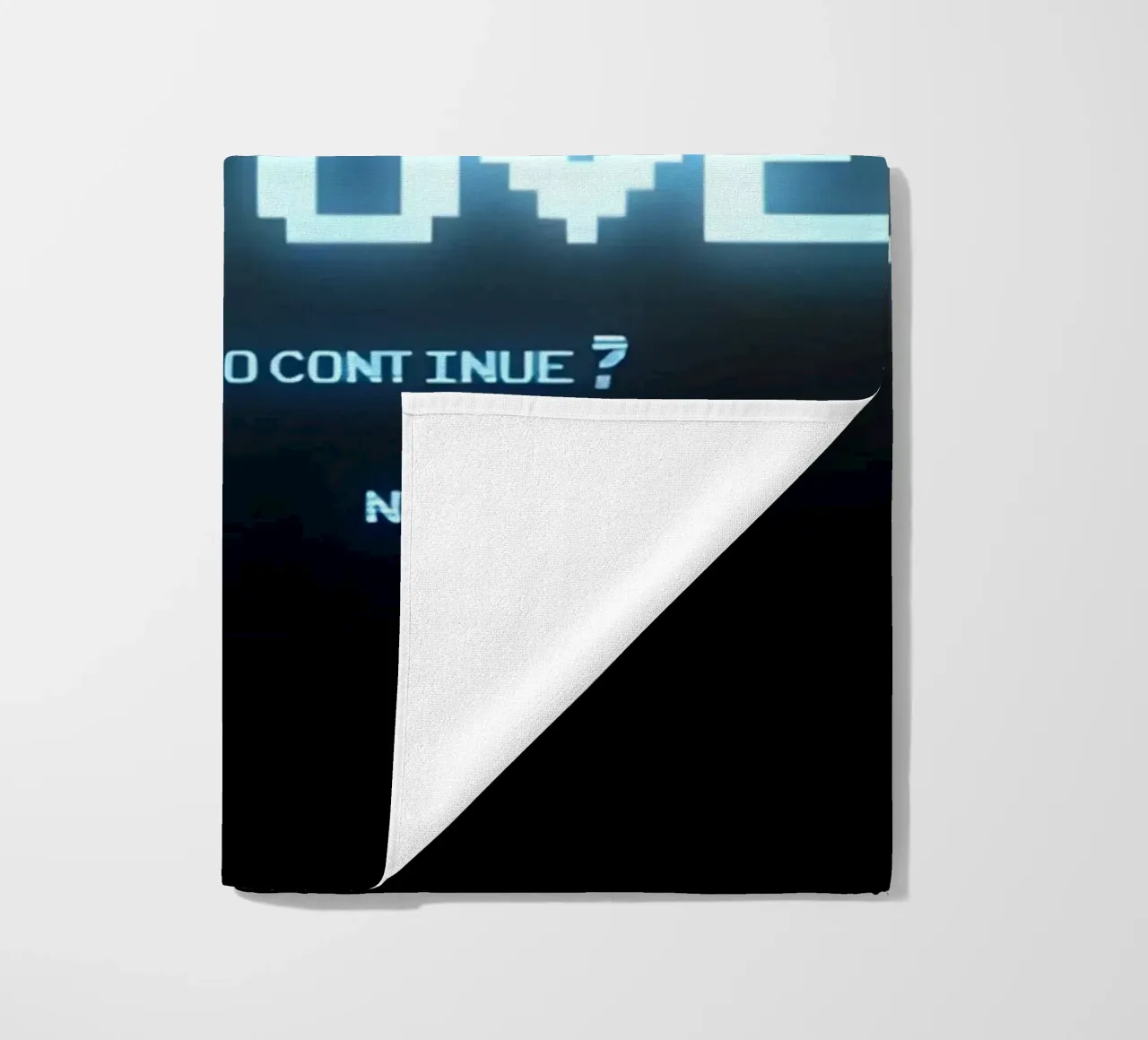 'GAME OVER' telo mare da Type & Tape