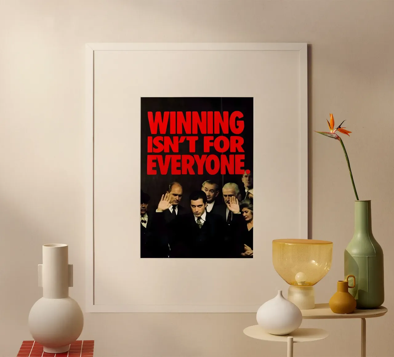 WINNING FOR EVERYONE, poster da Type & Tape