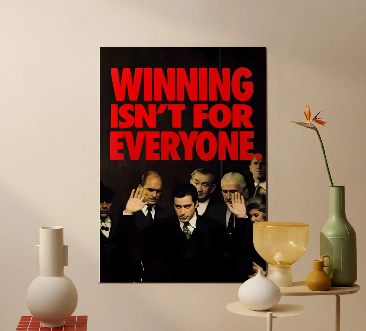 WINNING FOR EVERYONE, poster da Type & Tape