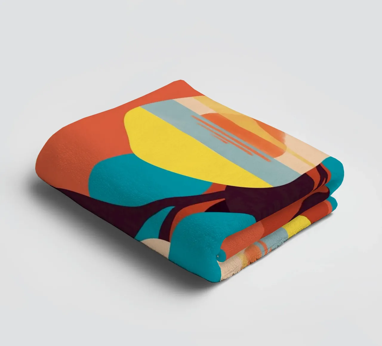 Lemon Sunsets towel by 83oranges