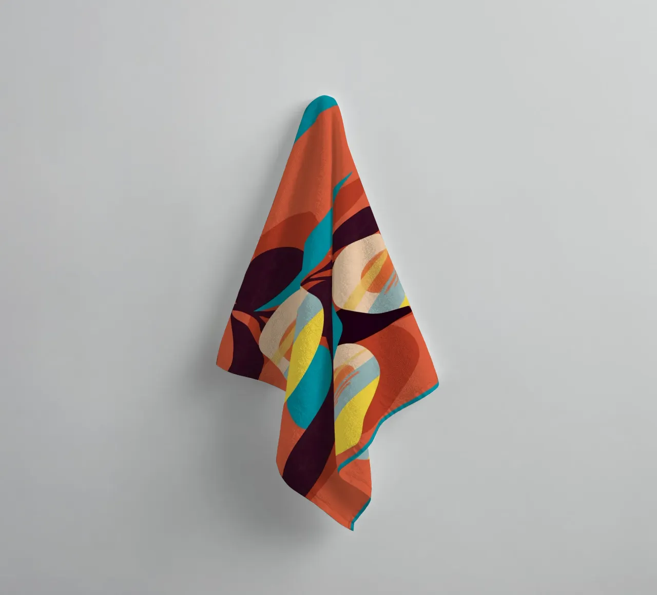 Lemon Sunsets towel by 83oranges
