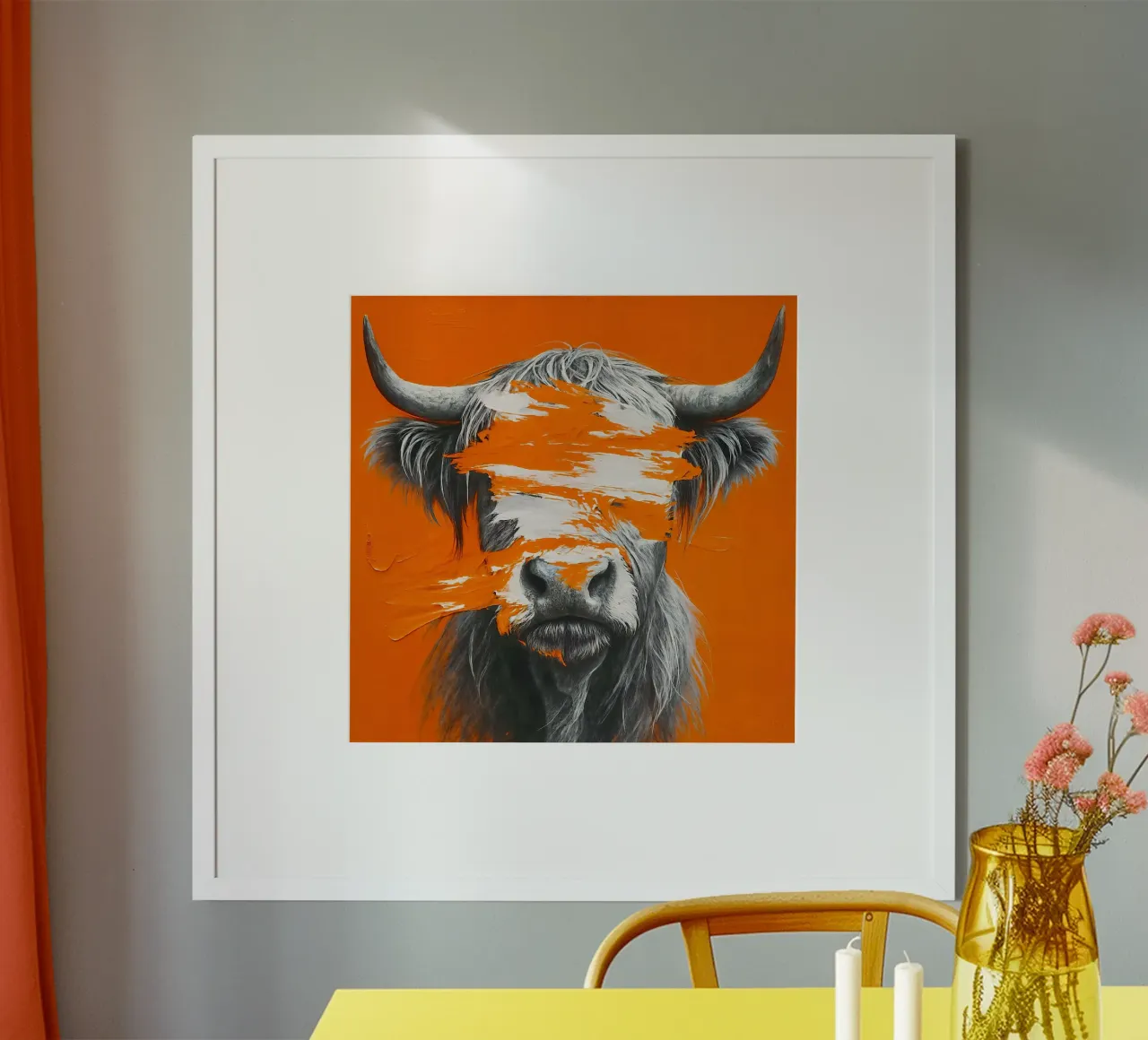 Blind Strength poster con telaio in plastica da KUNSTstück