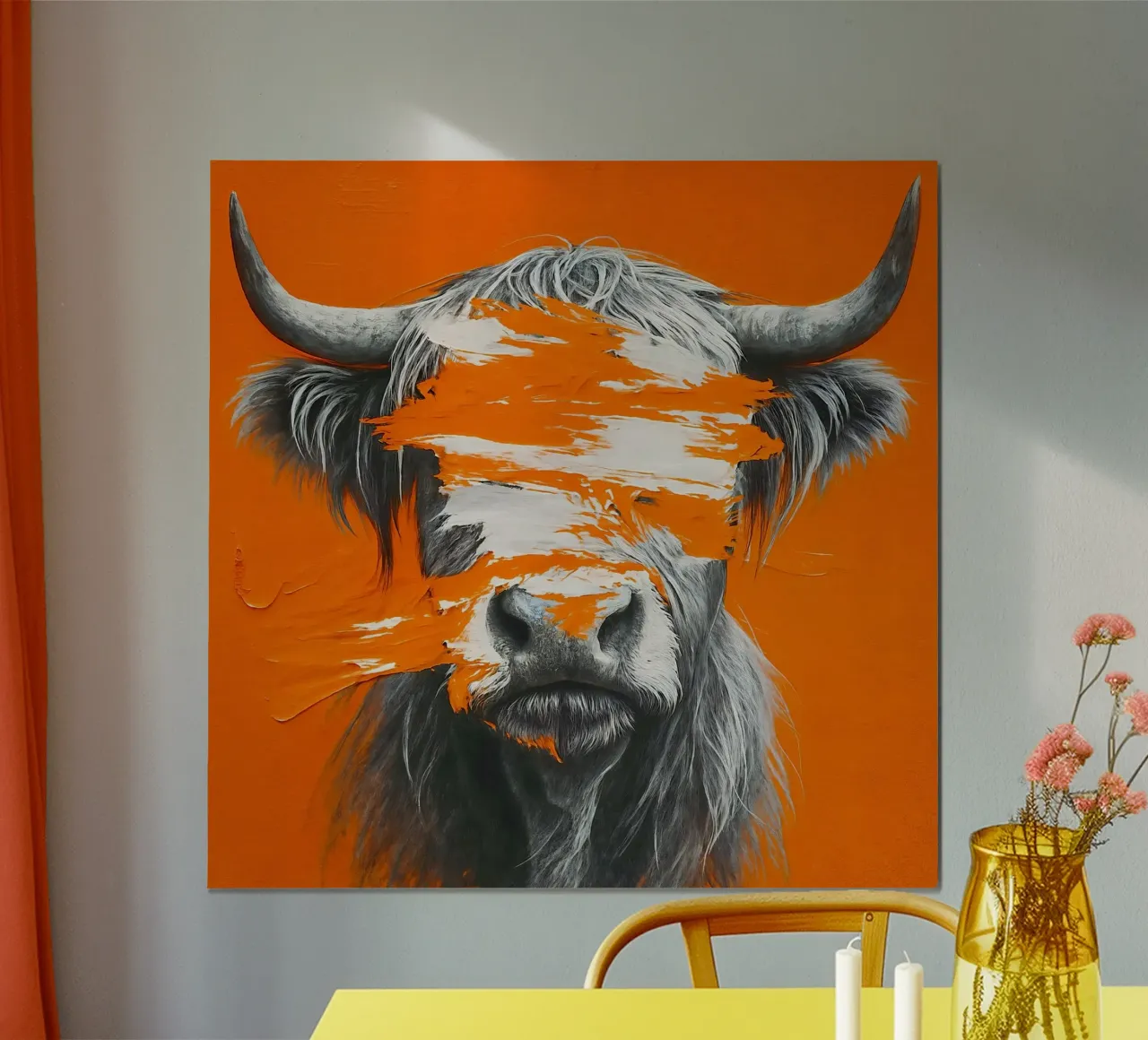 Blind Strength poster con telaio in plastica da KUNSTstück
