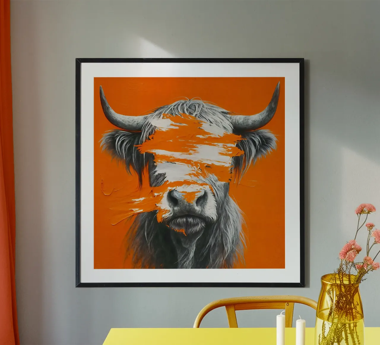 Blind Strength poster con telaio in plastica da KUNSTstück