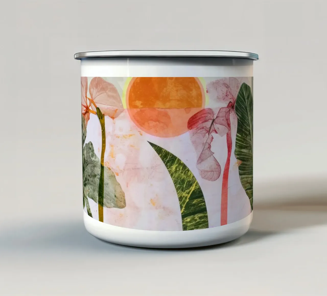 Into The Jungle No 9 tazza in smalto da treechild