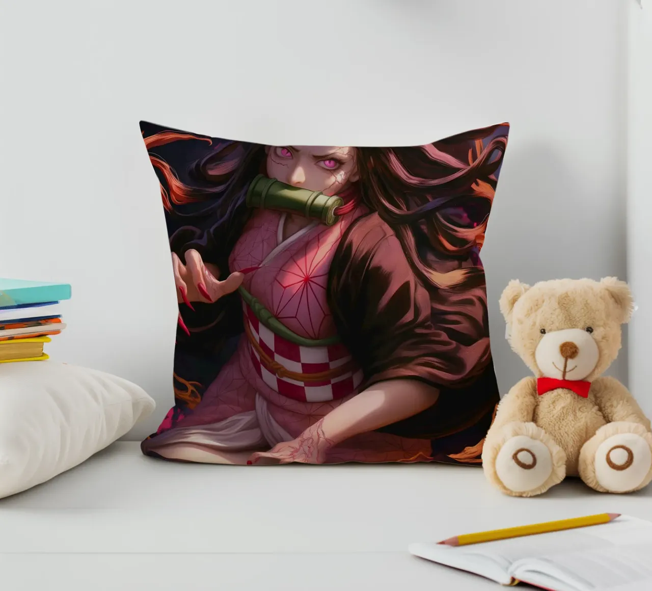 Nezuko Ammazzademoni cuscino da Fleur de Lys