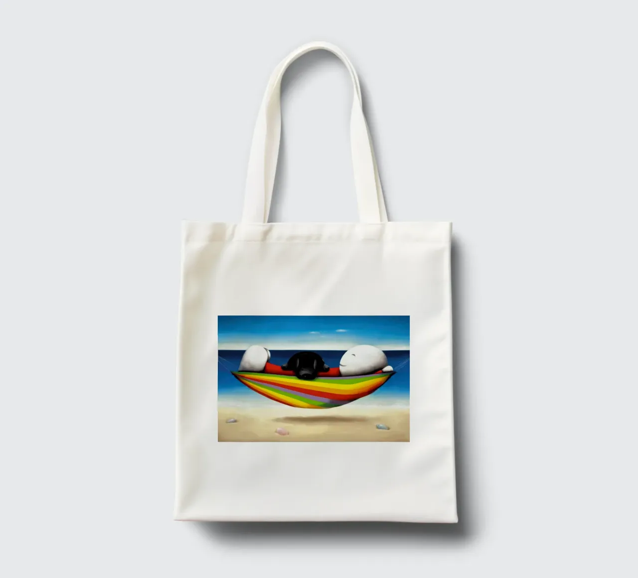 Vorrei che tu fossi qui Doug Hyde borsa in juta da Hyde Hi