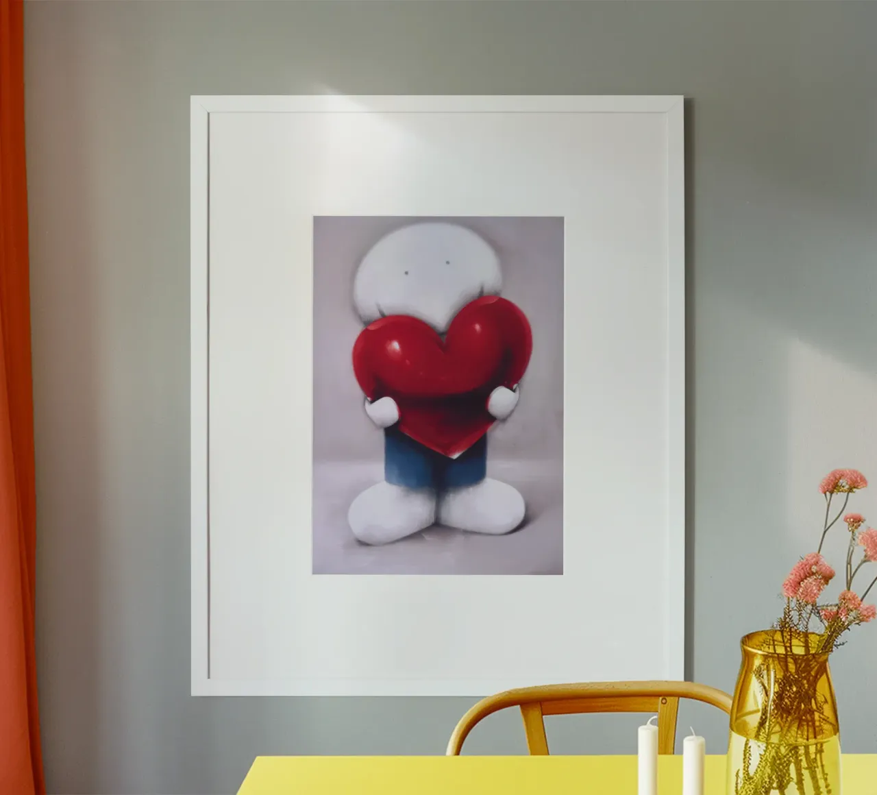 Amato Doug Hyde poster con telaio in plastica da Hyde Hi