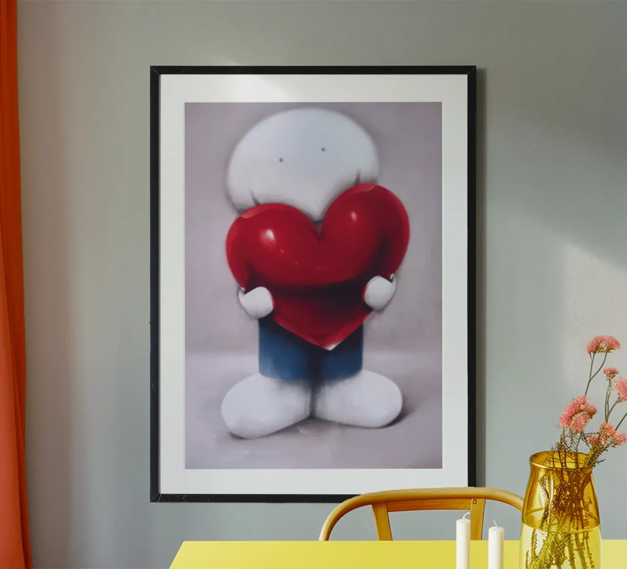 Amato Doug Hyde poster con telaio in plastica da Hyde Hi