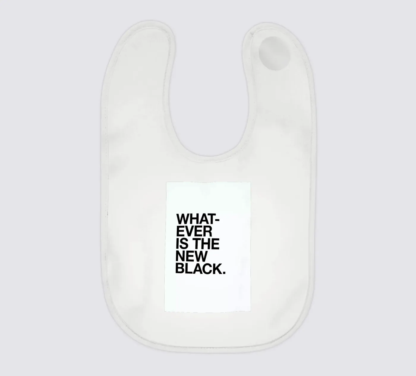 Whatever black Babylätzchen von Studio One