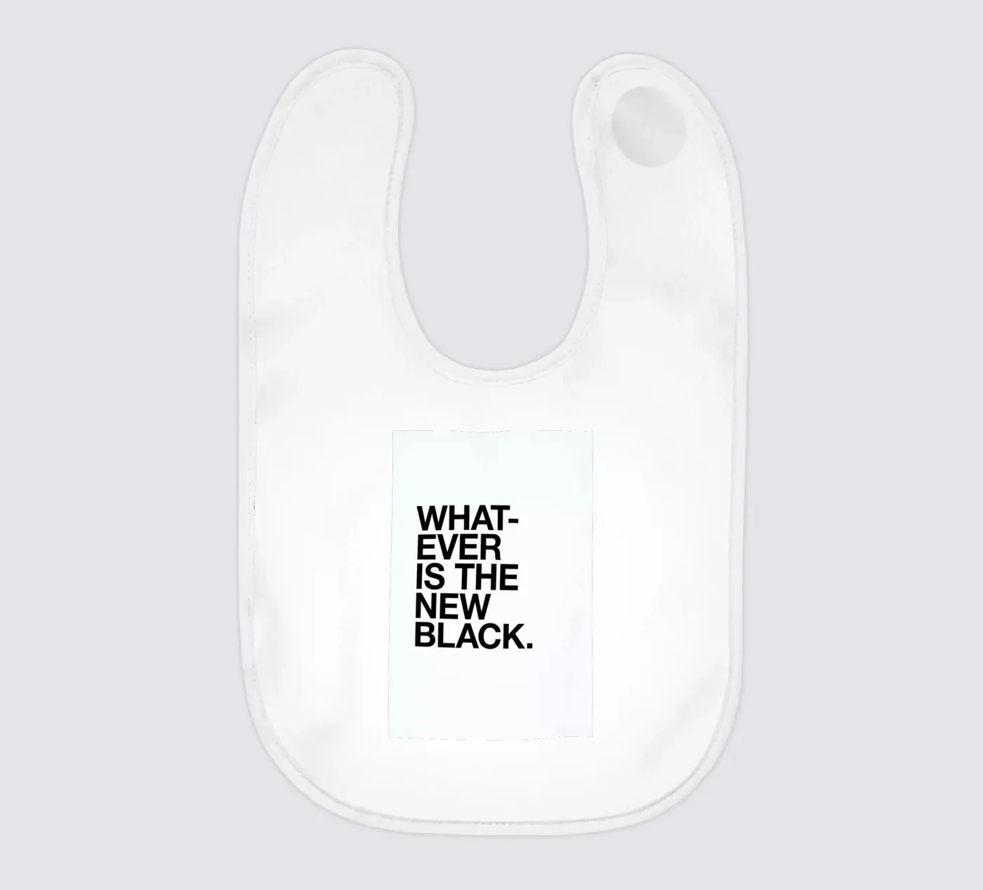 Whatever black Babylätzchen von Studio One