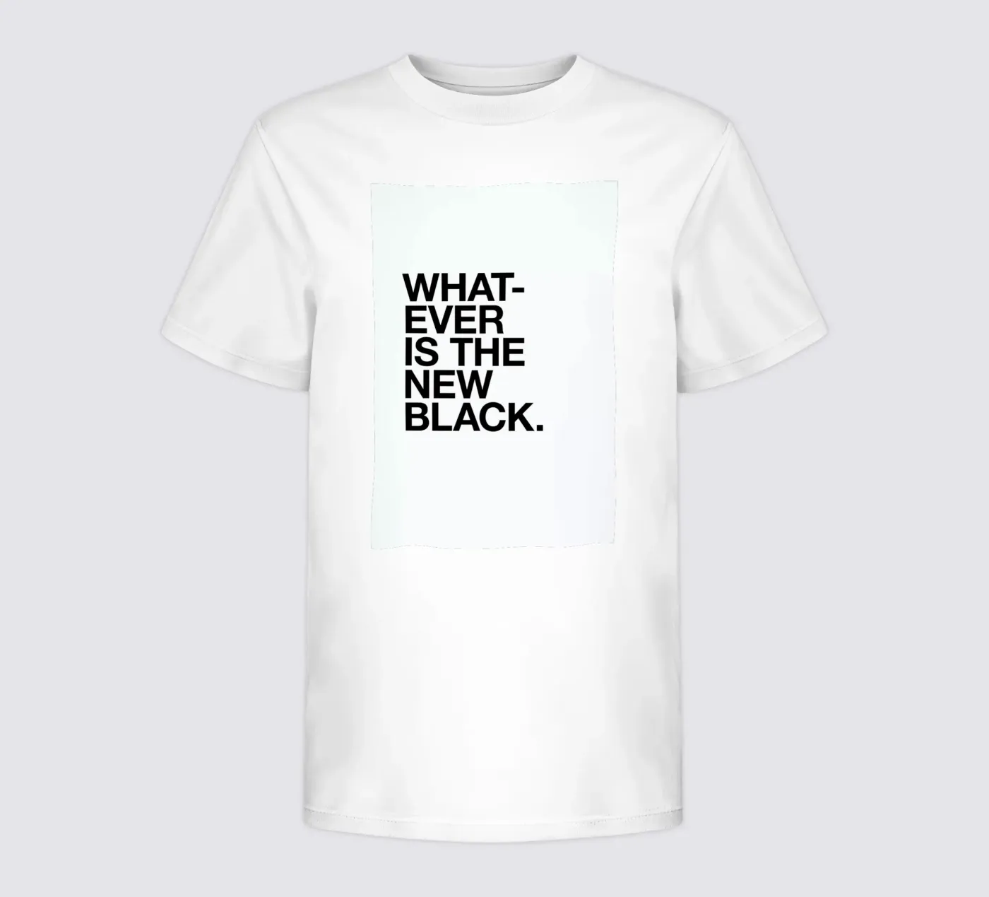 Whatever black t-shirt bambini da Studio One
