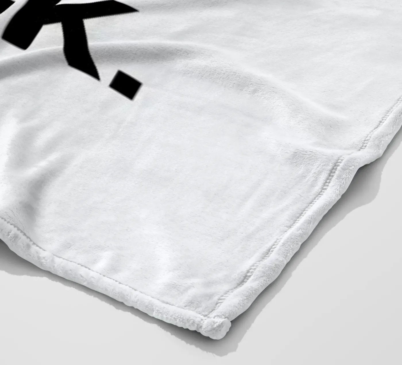 Whatever black Fleecedecke von Studio One