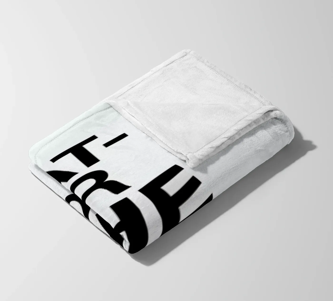 Whatever black Fleecedecke von Studio One