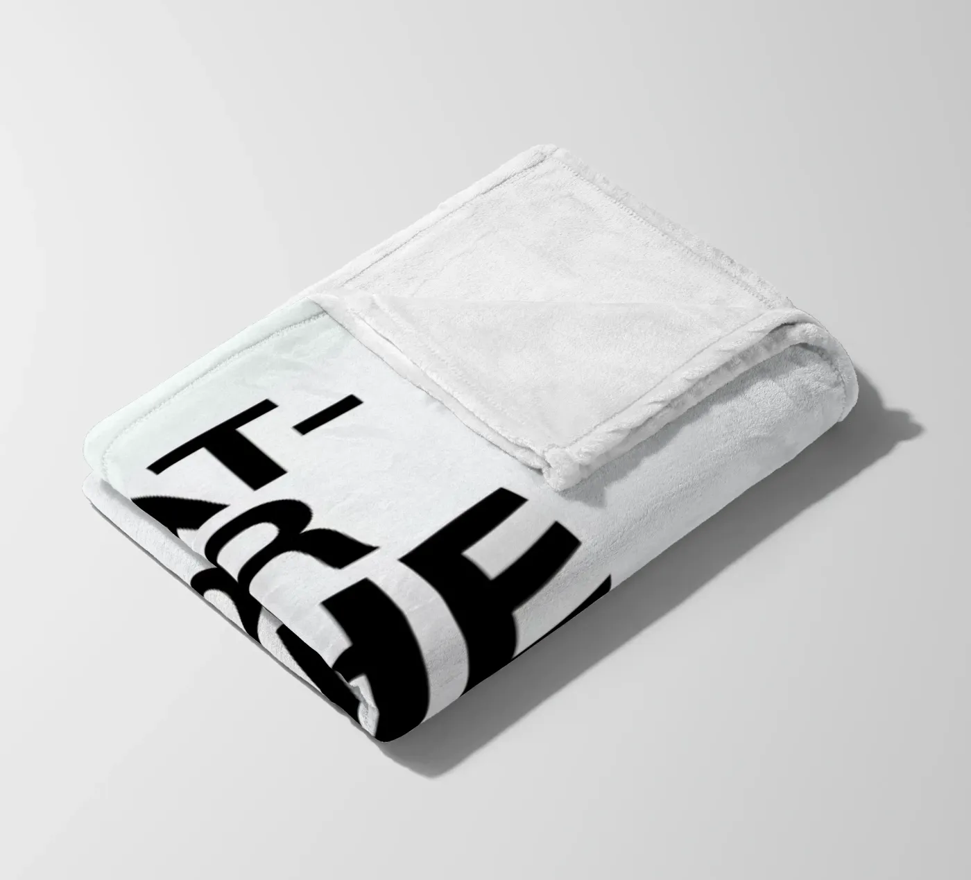 Whatever black Fleecedecke von Studio One