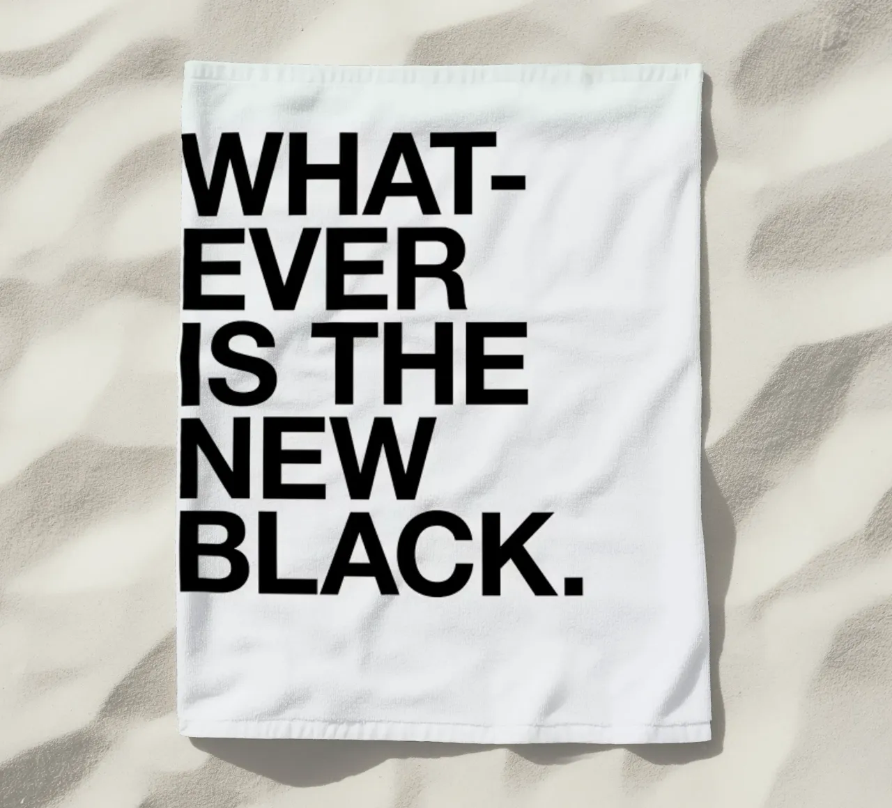 Whatever black telo mare da Studio One