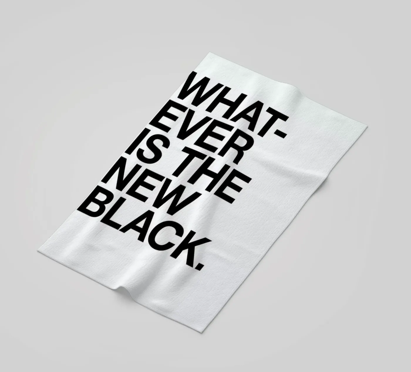 Whatever black telo mare da Studio One