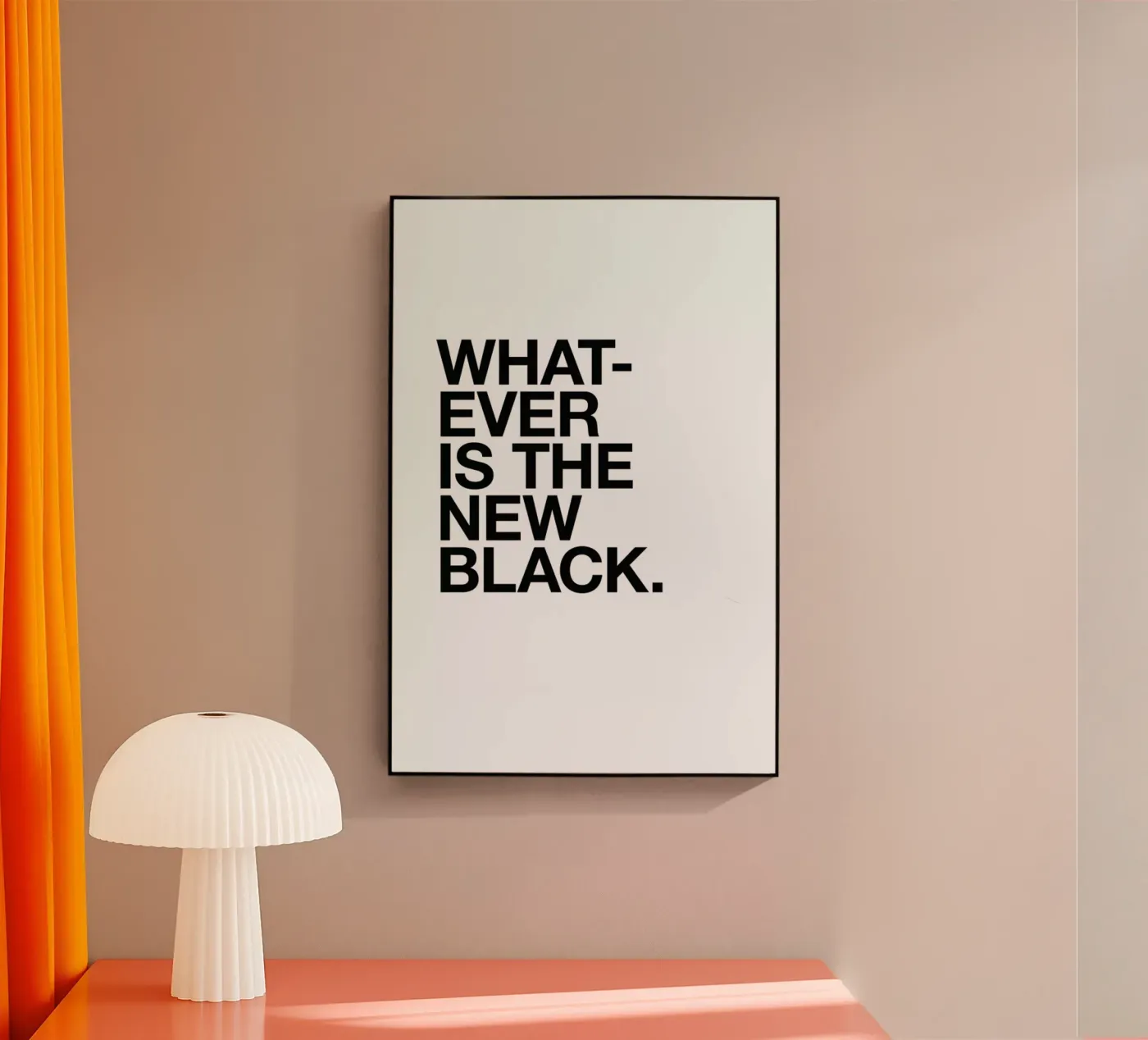Whatever black plexiglass da Studio One