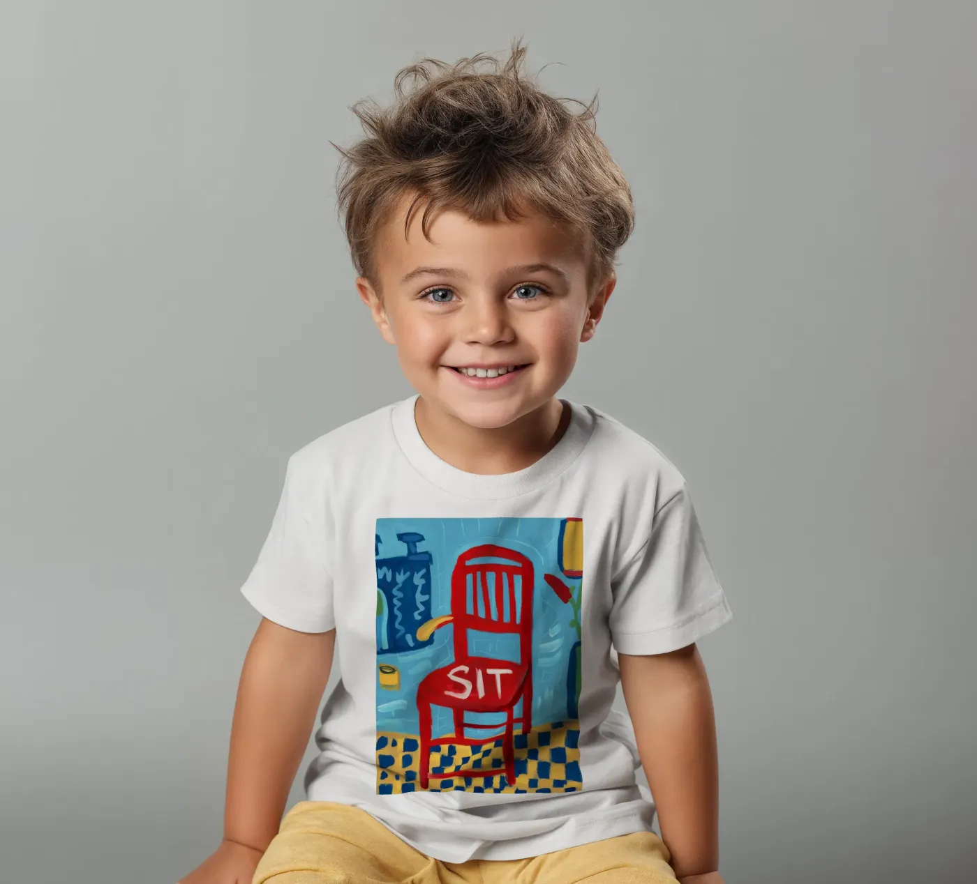 Presenza rossa dominante t-shirt bambini da Nova Glaze