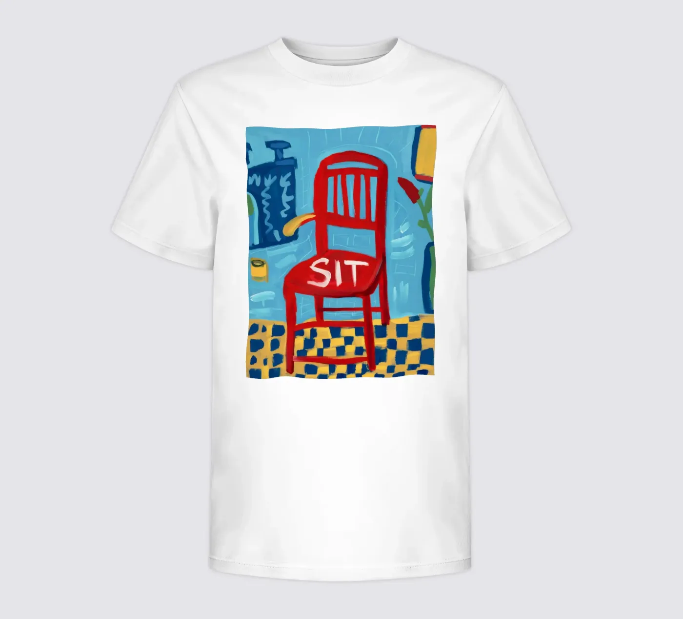 Presenza rossa dominante t-shirt bambini da Nova Glaze