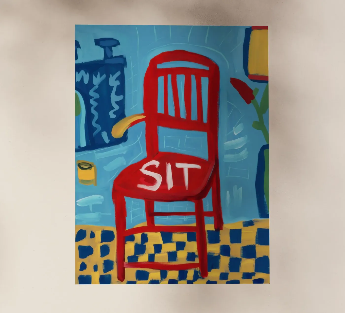 Commanding Red Presence pellicola backlit da Nova Glaze