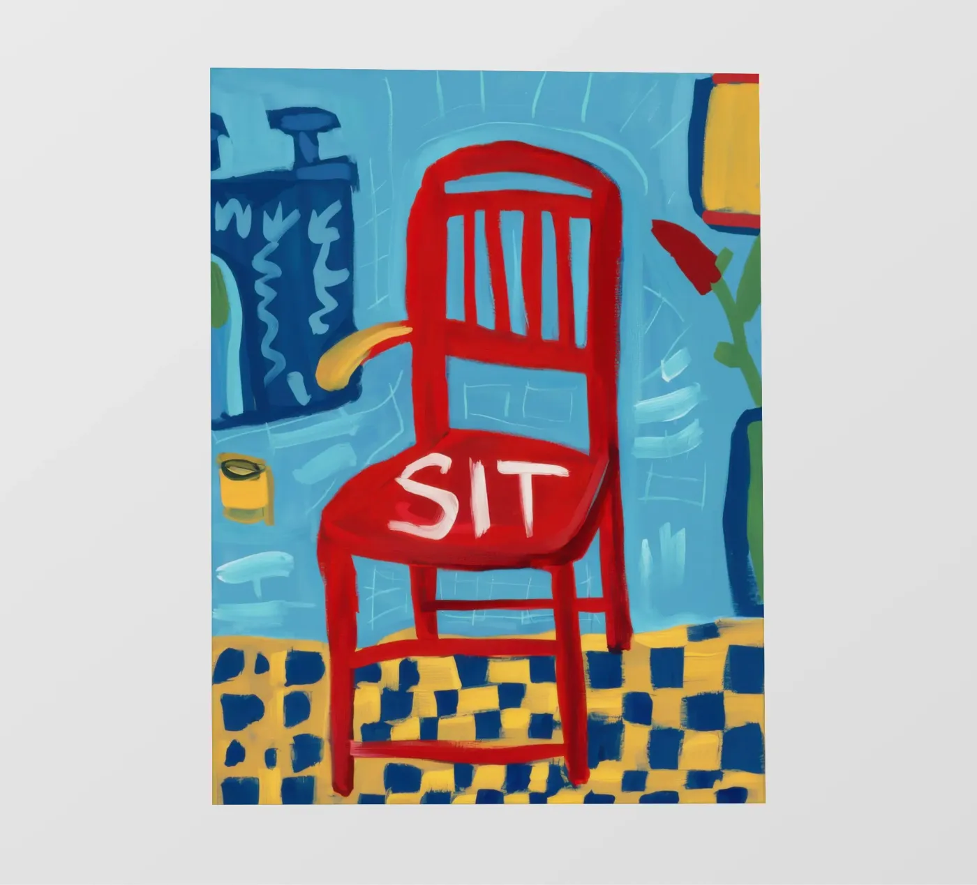 Commanding Red Presence pellicola backlit da Nova Glaze