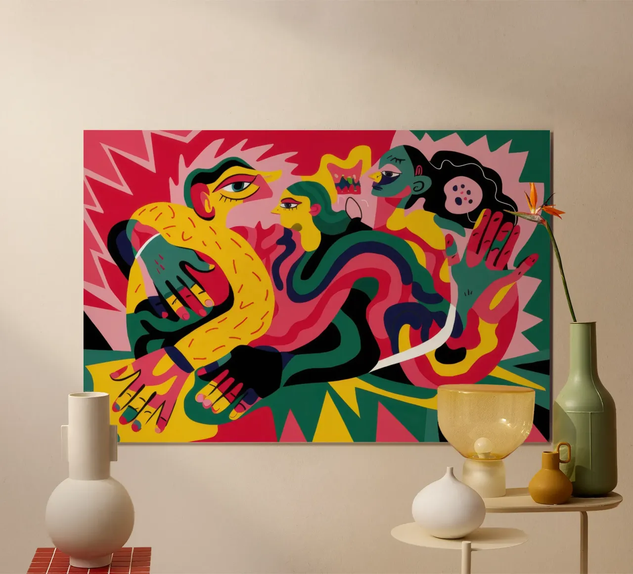 Caos della giungla primordiale poster da Nova Glaze