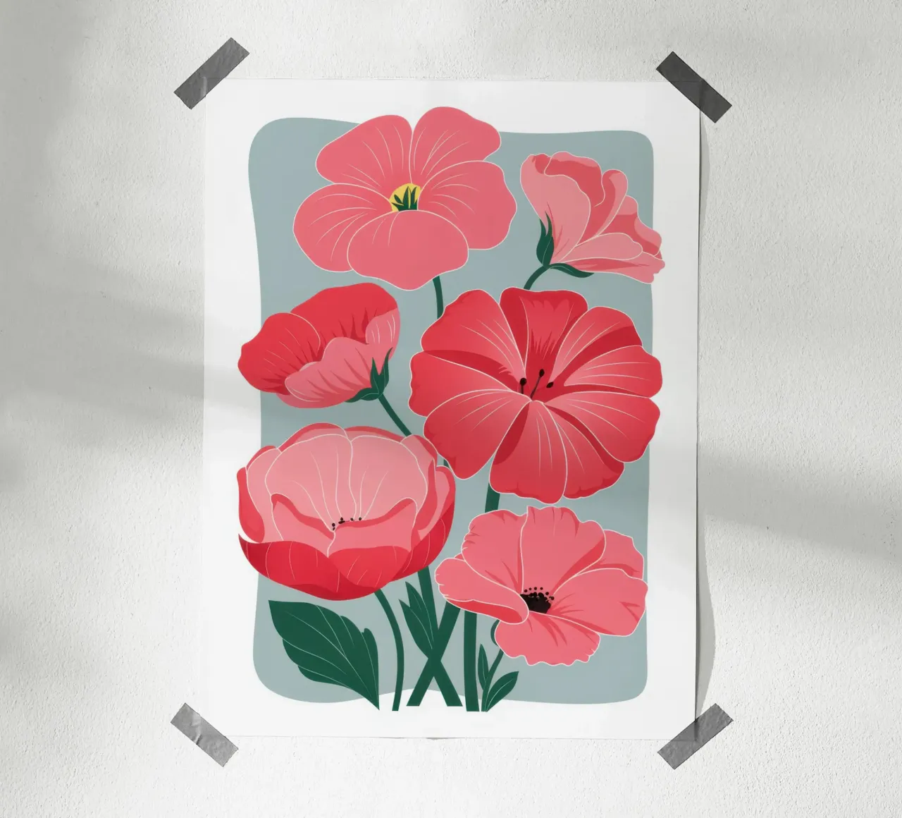 Mohn Perfektion Poster von Nova Glaze